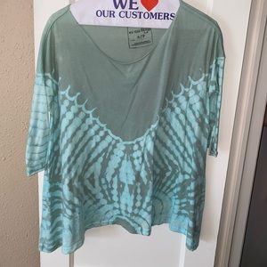 Free People tie dye tshirt